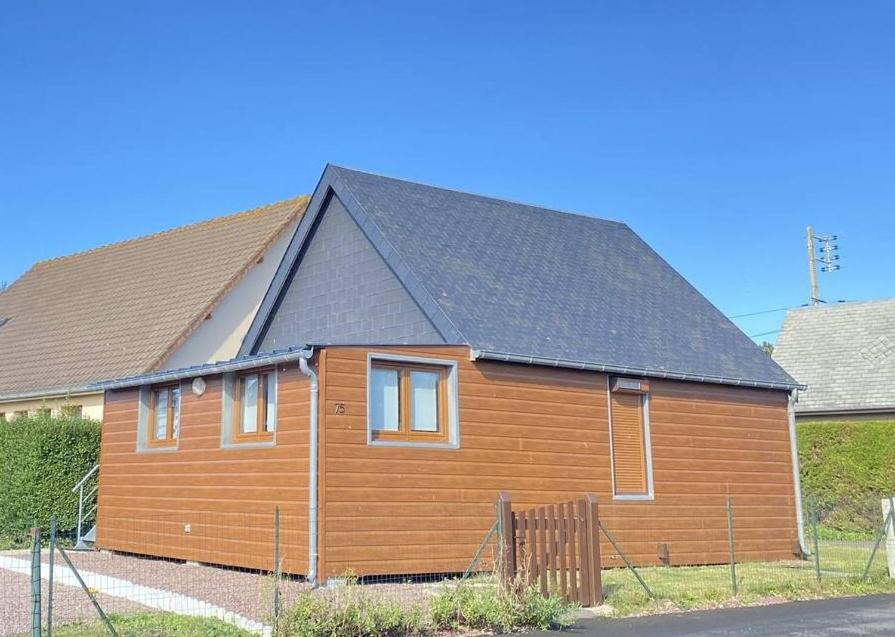 Chaleureux Chalet En Bord De Mer 玛维尔弗朗斯维尔 外观 照片